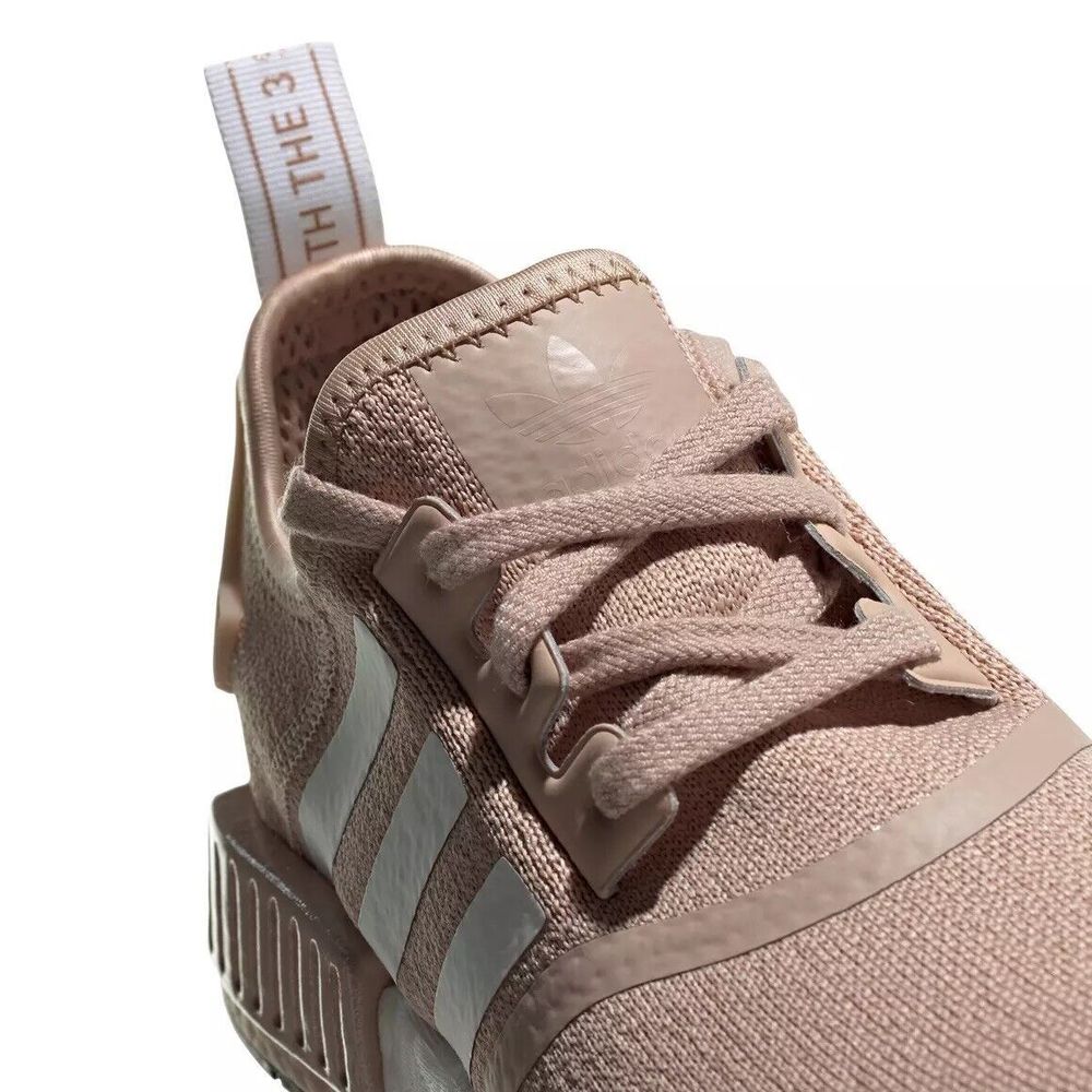 WOMEN'S Adidas NMD R1 Shoes Ash Pearl FV2474 - Picture 7 of 9